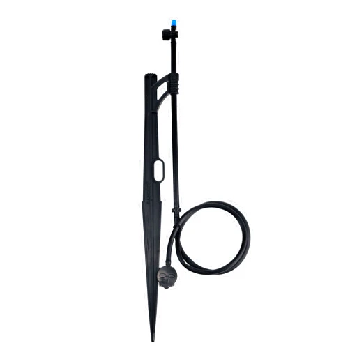 Raindrip 172CPUB, Adjustable Flow Micro Sprinkler Assembly, Half-Circle Pattern, Fan Spray, 1/4