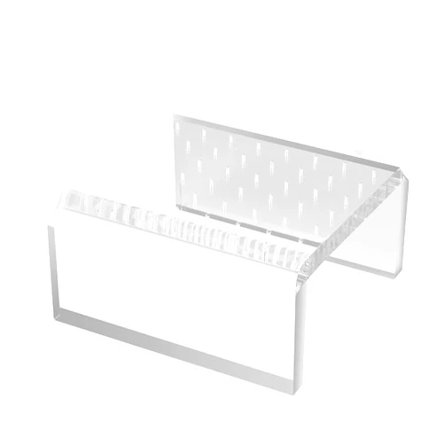 Generic Acrylic Stud Earring Holder Organizer, Earring Holder Organizer, Earring Jewelry Belly Button Ring Nails Navel Nail Tongue Nail Buried Nail Display Stand For Selling Retail Marketing Personal (A)