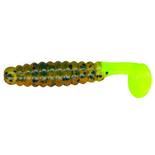 Slider CHARLIE BREWER Slider Cb Crappie Grub 1.5 Pumpkinblk/CHT - CSGF17
