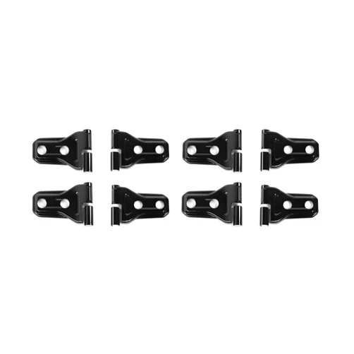 CSFTIOEP 8X Set Door Hinge Decor Covers Trims & 18+ Black Left Right FrontRear for Jeep for Gladiator 2020-2023 for Wrangler 2018-2023 8SDHDCTFJWJJ1B