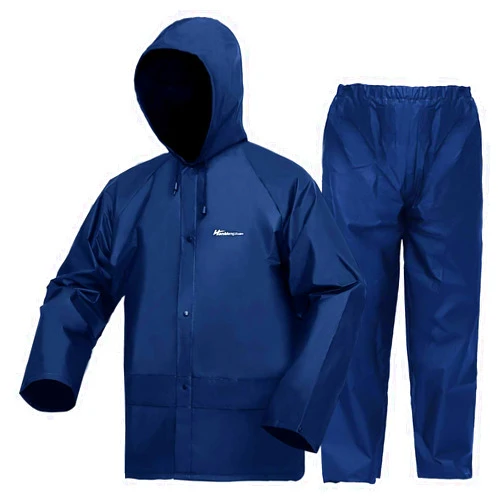 HANMENGXUAN Rain Suits for Men Ultra-Lite Waterproof Protective Rain coats Rain Gear Workwear Fits Men Women