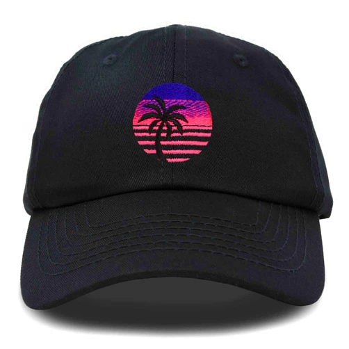 DALIX Palm Tree Dad Hat Womens Embroidery Baseball Cap