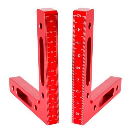 Mocoum Aluminium Alloy 90 Degree Positioning Squares 4.7