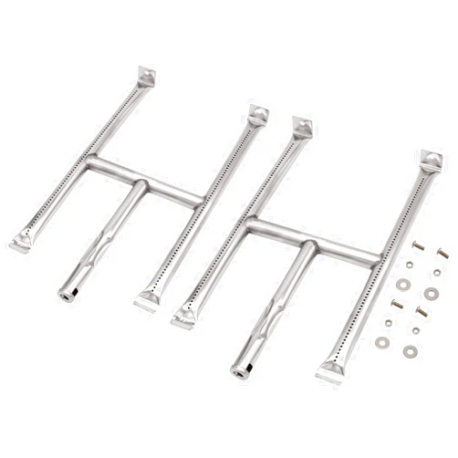 TAILGRILLER Burner Tube Set for Blackstone 28 Inch Griddle, Set of 2 Stainless Steel Grill Burner Tubes with Screws