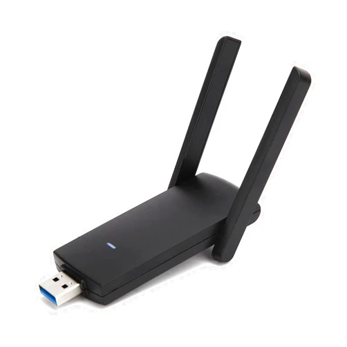 Zunate CF-924AC V2 Adapter Network Card, 1300M Gigabit USB Computer Receiver with 2.4GHz and 5.8GHz Dual Band, Special Dustproof Heat Dissipation Hole, High-Speed Internet Access