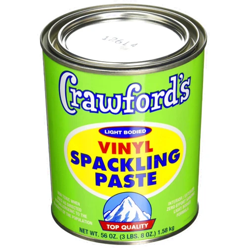 CRAWFORD PRODUCTS COMPANY INC. 31904 Quart Spackling Paste, 56 Ounce