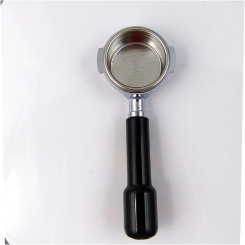 Italian Bean Delight Bottomless Portafilter for WEGA Espresso Machines, Silver, 1 Count