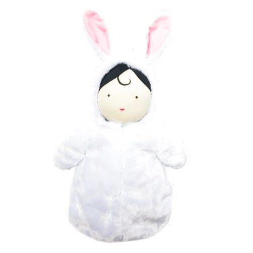 Manhattan Toy Snuggle Baby Doll & Hooded Bunny Sleep Sack