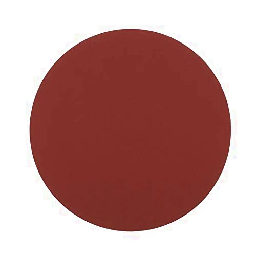 Lind DNA LindDNA Circle 981881 Recycled Leather Place Mat 30 x 30 x 0.2 cm Red