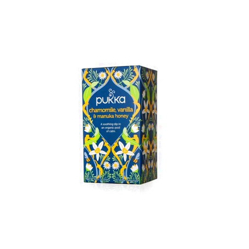 Pukka Herbal Teas -Chamomile, Vanilla & Manuka Honey 20 Bags