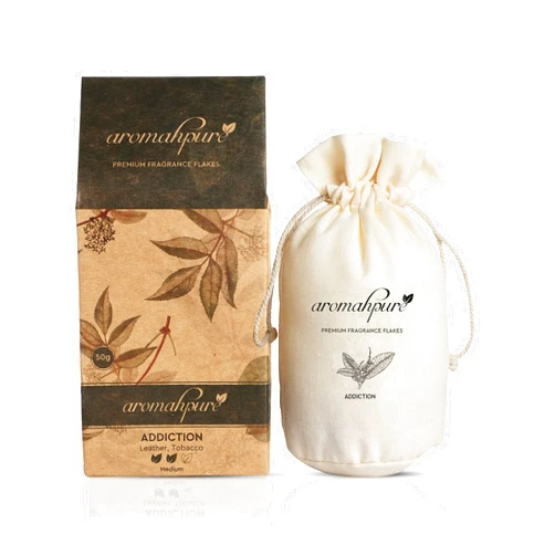 Aromahpure Car Perfume Fragrance Flakes (1.7 Oz) - Addiction - Leather Fragrance | Car Perfumes and Air Fresheners Hanging | Luxury Car Perfumes | Car Scents | Long Lasting | Pack of 1