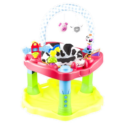 Evenflo Exersaucer Moovin & Groovin Activity Center, 25x30x30 Inch (Pack of 1)