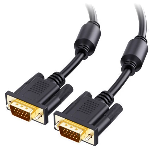 Cable Matters VGA to VGA Cable 50ft with Ferrites (VGA Cord, VGA Monitor Cable, Computer Monitor Cable, VGA Male to Male)
