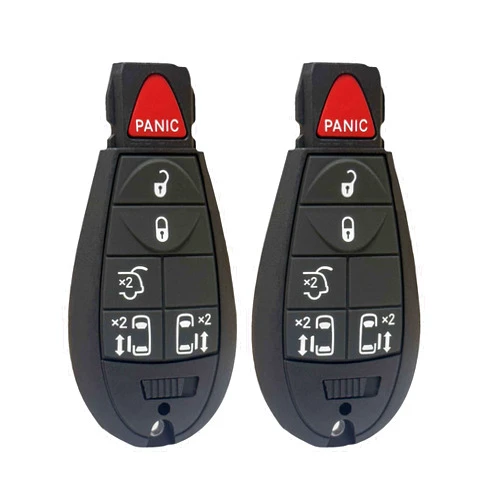 PathyLevos Remote Key Fob Fobik Compatible for Dodge Grand Caravan 2008 2009 2010 2011 2012 2013 2014 2015 2016 2017 2018 Town Country Volkswagen Routan Keyless Entry Remote Control(FCC ID: IYZ-C01C/M3N5WY783X)