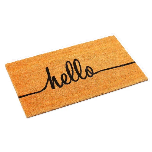 Kempf Hello Greeting Coco Front Door mat 18
