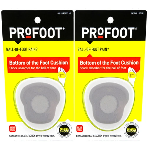 ProFoot Bottom of The Foot Cushion, 2 Pairs 2 Count