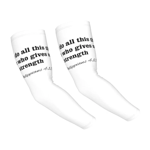 TKDYVAI Jesus Arm Cover Sleeves Bible Verses Arm Sleeves Gardening Sleeves Cross Cooling Arm Sleeve for Christian