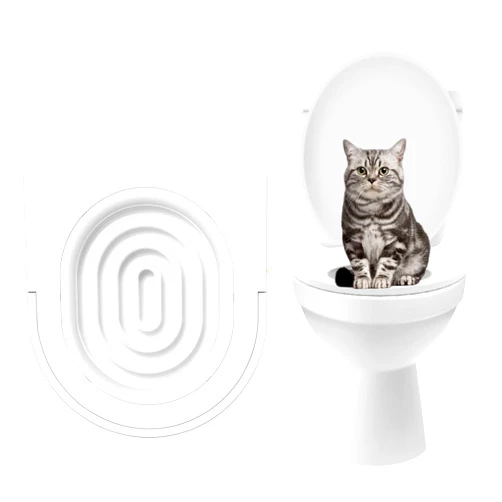 Readaeer Cat Toilet Training Kit - Train Your Cat to Use The Toilet