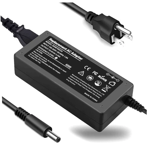 IEFUU 65W 45W Charger for Dell Laptop Fit for Inspiron 11/13/14/15/17 3000 5000 7000 Series(3583 3593 5570) Latitude E5450 XPS 13-65 Watt 45 Watt AC 2-in-1 Computer Adapter Power Cord (4.5 * 3.0 mm Jack)