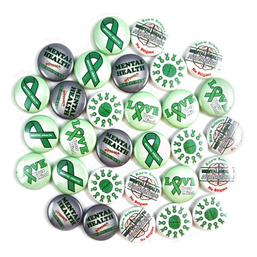 Ilostmyslipper LLC Mental Health Awareness Mini Magnets. (1