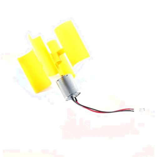Delaman Generator, Micro Wind Turbines Delaman Micro DC Motor Vertical Motor Blade Generator DIY Small Motor Blade Set, DC 0.1V-5.5V 100-6000 RPM Micro Vertical Wind Turbines