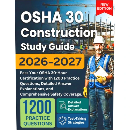 EUGENE W. FITZGERALD OSHA 30 Construction Study Guide 2026-2027: Pass Your OSHA 30-Hour Certification with 1200 Practice Questions, Detailed Answer Explanations, and Comprehensive Safety Coverage