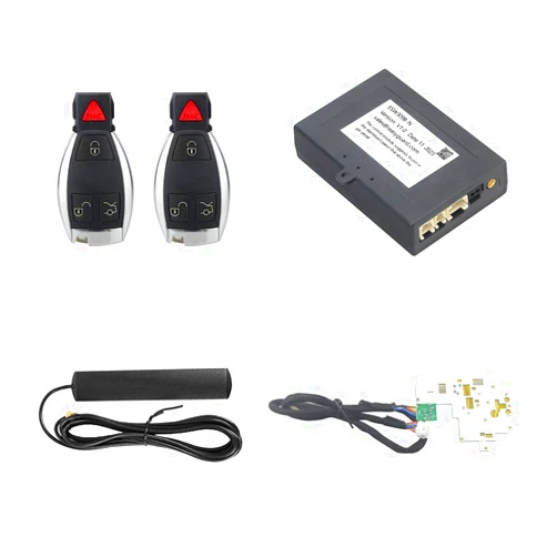 EASYGUARD keyless Entry fit for 2014 + Mercedes Benz S Class W222, C Class W205, GLC X253 with Turn Key Start only (ESW309B-N-BE4-B)