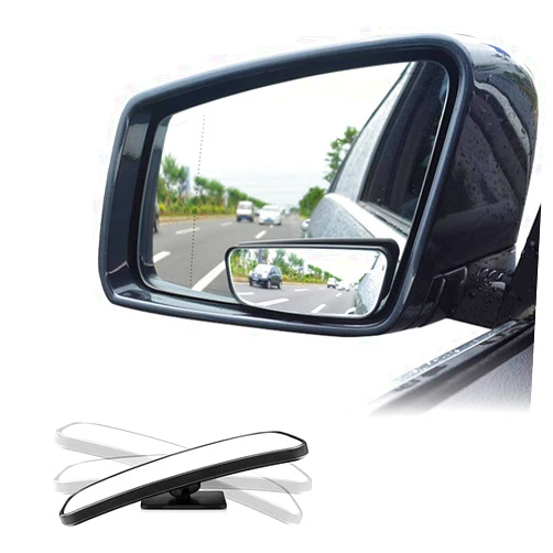 LIBERRWAY Blind Spot Mirror for Cars LIBERRWAY Car Side Mirror Blind Spot Auto Blind Spot Mirrors Wide Angle Mirror Convex Rear View Mirror Stick on Design Adjustable