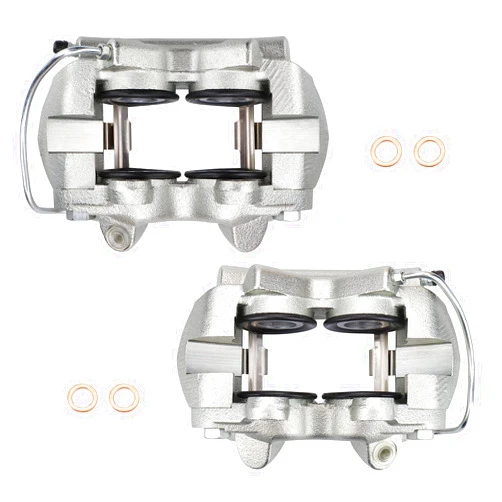 MAYASAF 184404 184405 Front Brake Caliper Passenger & Driver Side Caliper Assembly for Ford 1967 Mustang/1967 Fairlane/1967 Falcon/1967 Ranchero, for Mercury 1967 Comet