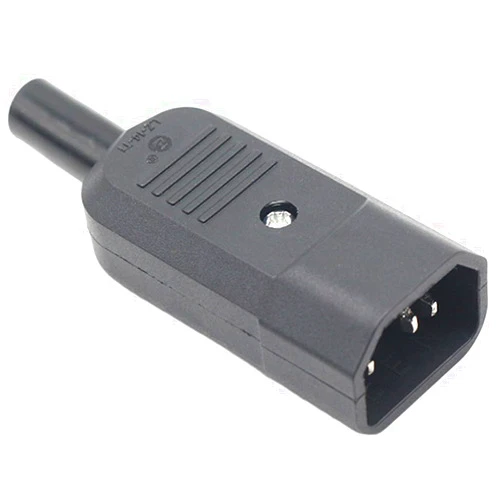 LANZMFG IEC Connector Assembly Adapter Rewirable Plug C13 C14 10Pack (10)