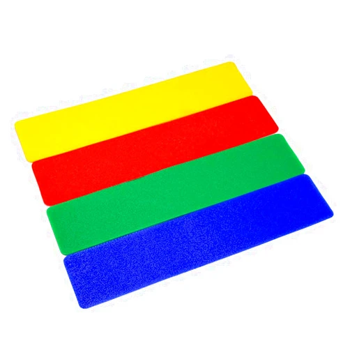 LIOOBO 4 Pcs Tennis Court Lines Boundary Markers Pickleball Court Spot Markers for Kids Basketball Football Badminton Training Equipment