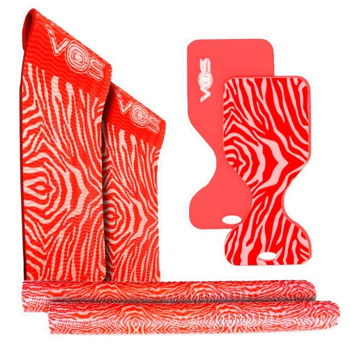 VOS Elite Pool Collection Featuring 2 Mega Foam Wavy Noodles, 2 Infinity Lounger Effusion Floats, & 2 Phoenix Graphic Saddle