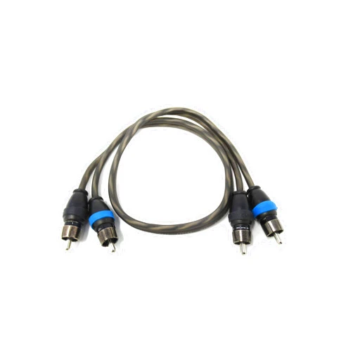Sky High Car Audio 2 Channel Twisted 6 ft RCA Cables Coated 6' OFC