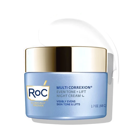 RoC Multi Correxion 5 in 1 Restoring/Anti Aging Facial Night Cream with Hexinol, 1.7 Ounces (Packaging May Vary)
