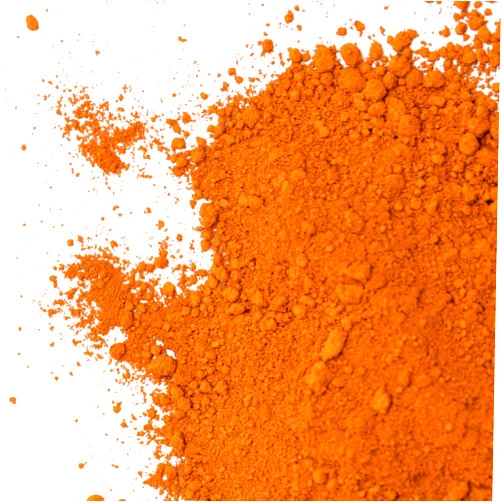 GOODTAKE Concrete Pigment, Orange Iron Oxide Pigment Powder, Concrete Cement Dye Color Pigment for Mortar, Grout, Plaster, Tile, Terracotta,Colorant,Paint,Manually Paving Concrete Mold (Orange, 4 oz)