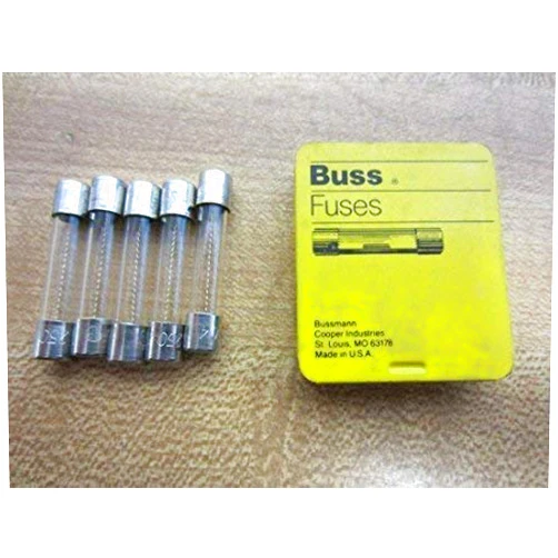Bussmann AGC-4-R AGC Series Fuse, Fast Acting, 4 Amp, 250V, Glass Tube, 1/4