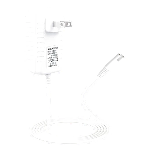 Tonton Charger for Waterpik Water Flosser, Compatible with Waterpik WP360 WP360W WP462 WP462W WP450 WP450W YLA-03010 Series, Replacement Water Flosser Power Cord, 2 Prong Adapter Power Supply, 3V DC, 5FT