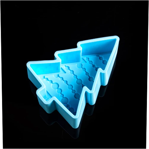 Yogayet Christmas Silicone Mold Silicone Mold Making Kit Christmas Resin Molds Silicone for Car Freshies Freshener Mold, Resin Soap Molds Epoxy Resin Molds for Home Office Car