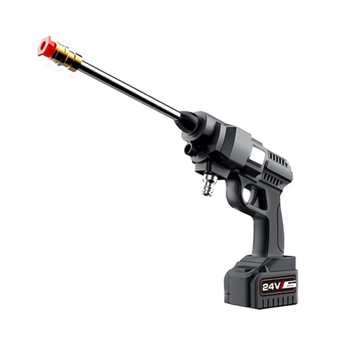 JTKDL Cordless Pressure Washer, 24V 200W Portable Electric Spray Gun 15000 MAh, Suitable for Washing Cars/Fences/Siding/Window Cleaning/Outdoor Wall