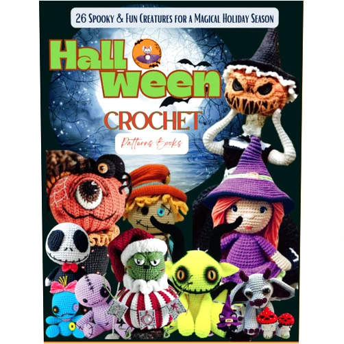 By Angela J Perez (Author) Halloween Crochet Patterns Books: 26 Spooky & Fun Creatures for a Magical Holiday Season