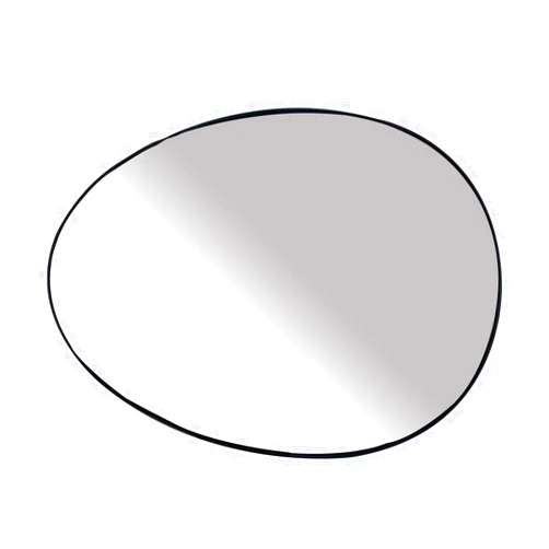 HOUSON Heated Glass Mirror For MINI R55 R56 R57 2007-2015 Cooper heated rearview mirror Glass Len Cover Accessories Replacement Right side