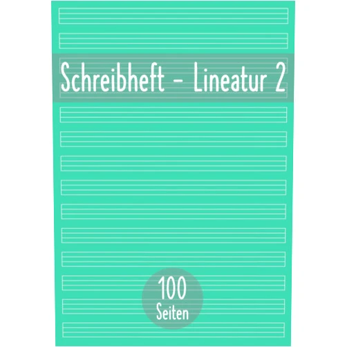 German Edition by Emma Hagenbaum (Author) Schreibheft Lineatur 2: Schul-Heft 2. Klasse | 100 Seiten Din A4 liniert | Deutsch Schreiblernheft ohne Rand (German Edition)