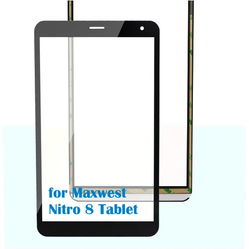 SOINEED for Maxwest Nitro 8 Tablet Touch Screen Glass Panel Digitizer Replacement 8 inch Screen