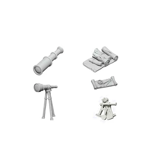 WizKids Deep Cuts Unpainted Miniatures Terrain: Wave 5: Navigators Pack