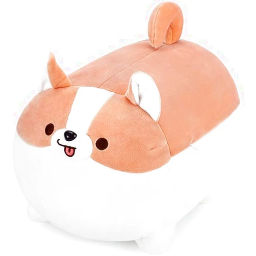 Auspicious beginning Shiba Inu Plush Pillows-16'' Corgi Plushie Stuffed Animals Giant Corgi Plush, Dog Plush Pillow Hugging Pillow Cushion Soft Shiba Plush Toy Big Stuffed Animals