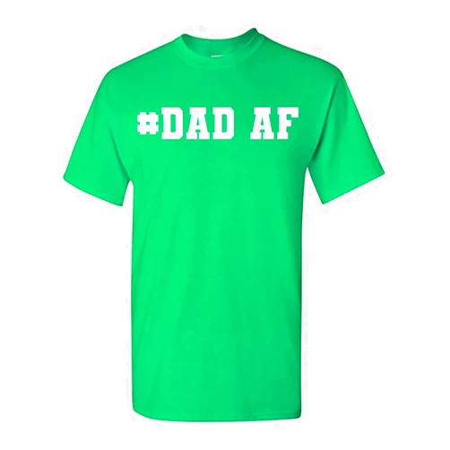 Feelin Good Tees #Dad_Af Cool Funny T-Shirt for Dad