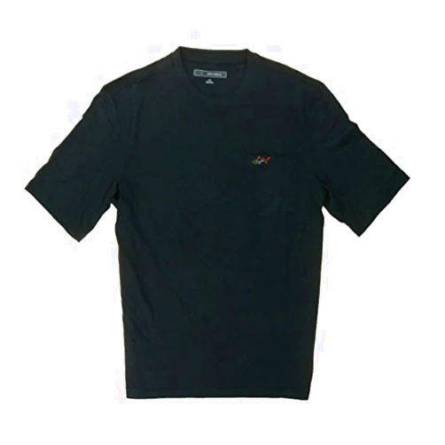 Greg Norman Men's 100% Cotton T-Shirt with Chest Pocket