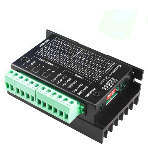 Twotrees Stepper Motor Driver, TB6600 4A 9-42V Nema 17/23 CNC Controller Single Axes Hybrid - Upgraded Version