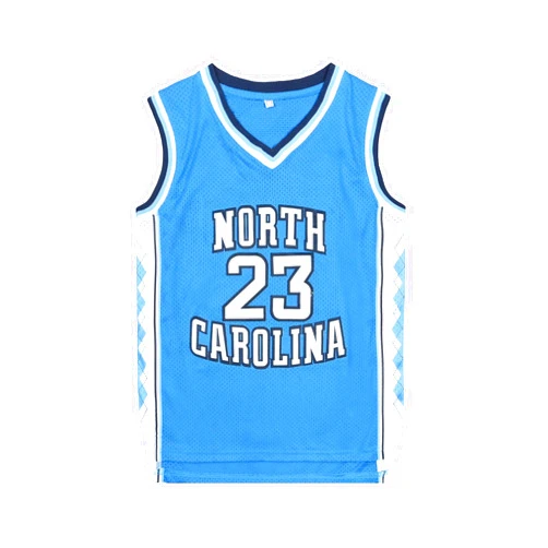 Hbmrakra Youth Basketball Jersey Classic North Carolina Quick Dry Sports Shirt # 23 Kids Basketball Fans Gift