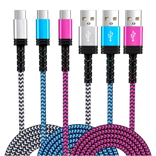 VIFIGEN USB C Charger Cable 6FT/3Pack for iPhone 17 16e/16/16 Pro/16 Pro Max/16 Plus,15/15 Pro/15 Pro Max/15 Plus,3.1A USB Type C Cable Car Fast Charging Cord for Samsung Galaxy S25 Ultra A17 A16,Pixel 10 Pro
